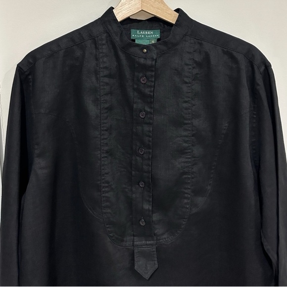 Lauren Ralph Lauren Linen Top - Picture 2 of 7